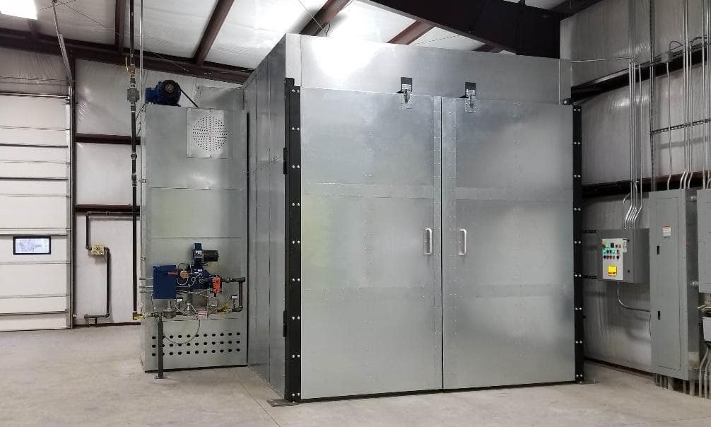 Gas Powder Curing Oven System