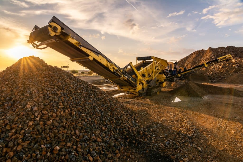 A construction conveyor moves massive amounts of gravel efficiently and safely.