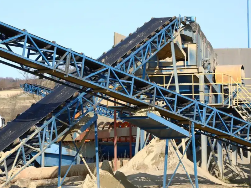 a West River Conveyor overland conveyor system at a mine.