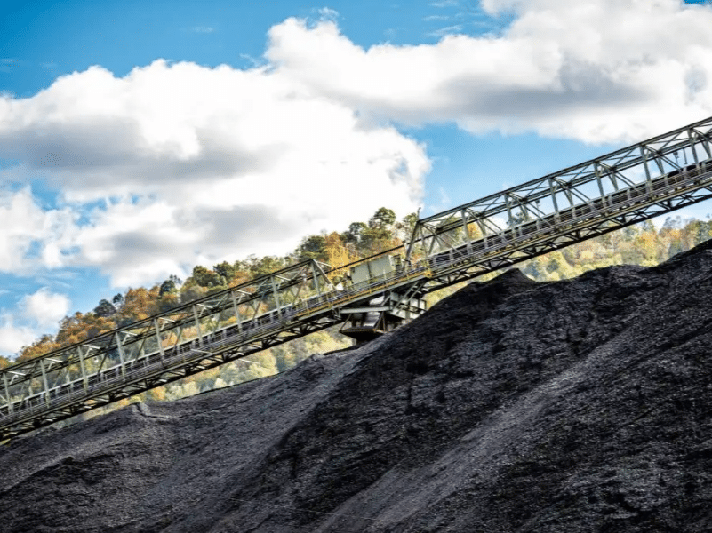 a used conveyor with damage from previous use; West River can upgrade and rebuild them to be compatible with new equipment.